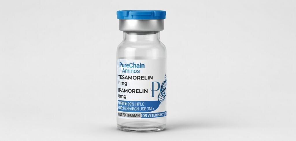 Tesamorelin 11mg w/ Ipamorelin 6mg