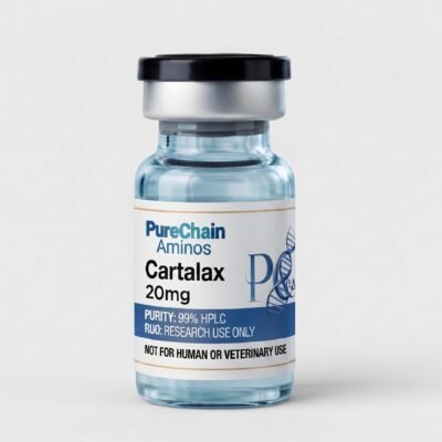 Cartalax 20mg research peptide vial – Pure Chain Aminos