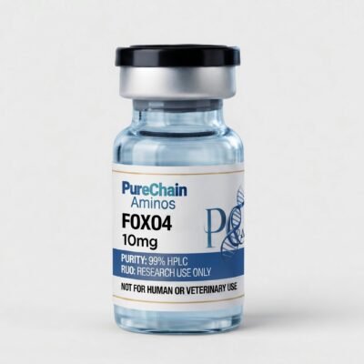 FOXO4 10mg research peptide vial – Pure Chain Aminos