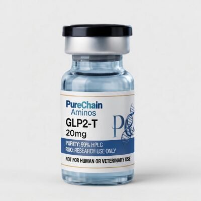 GLP2-T 20mg research peptide vial – Pure Chain Aminos