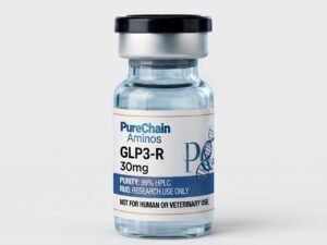 GLP3-R 30mg research peptide vial – Pure Chain Aminos