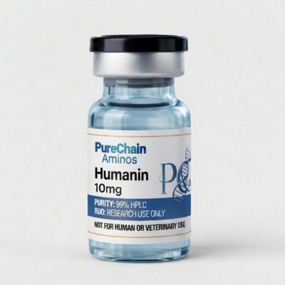 Humanin 10mg research peptide vial – Pure Chain Aminos