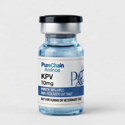 KPV 10mg research peptide vial – Pure Chain Aminos