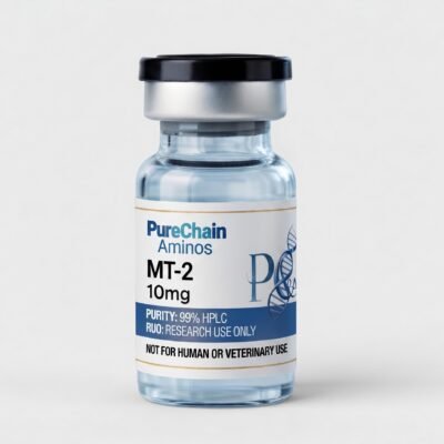 MT-2 10mg research peptide vial – Pure Chain Aminos