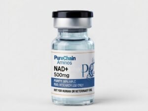 NAD+ 500mg research peptide vial – Pure Chain Aminos