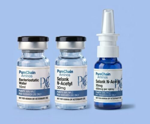 Selank N-Acetyl 30mg Nasal Spray (420mcg per spray)