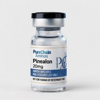 Pinealon 20mg research peptide vial – Pure Chain Aminos