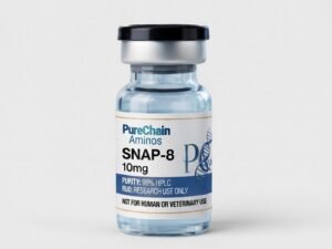 SNAP-8 10mg research peptide vial – Pure Chain Aminos