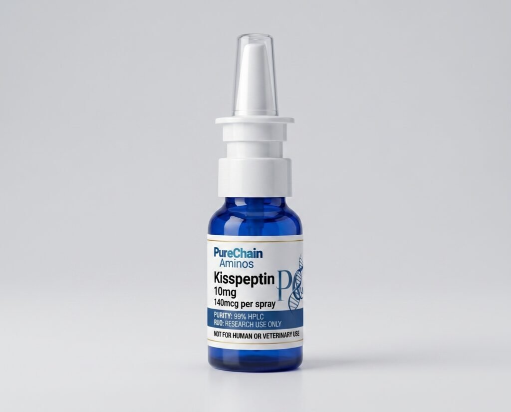Kisspeptin 10mg nasal spray (140mcg per spray) – Pure Chain Aminos research peptide