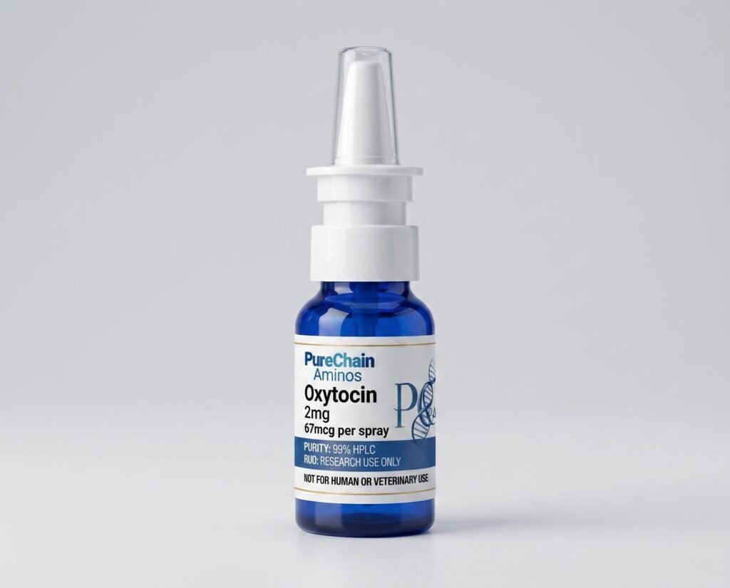 Oxytocin 2mg nasal spray (67mcg per spray) – Pure Chain Aminos research peptide