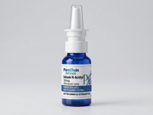 Selank N-Acetyl 30mg nasal spray (420mcg per spray) – Pure Chain Aminos research peptide