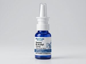 Semax N-Acetyl 25mg nasal spray (350mcg per spray) – Pure Chain Aminos research peptide