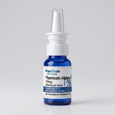 Thymosin Alpha 10mg nasal spray (466mcg per spray) – Pure Chain Aminos research peptide