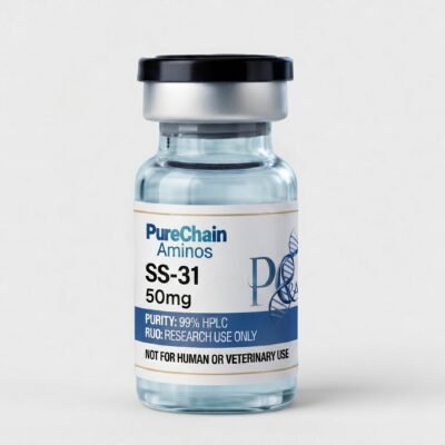 SS-31 50mg research peptide vial – Pure Chain Aminos