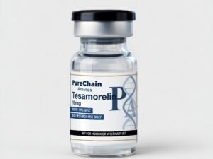 Tesamorelin 10mg research peptide vial – Pure Chain Aminos