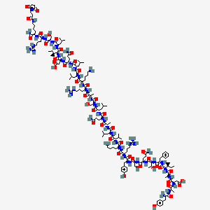 CJC-1295 2D molecular structure diagram (PubChem CID 91971820)