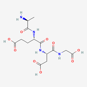 Epitalon 2D molecular structure diagram (PubChem CID 219042)